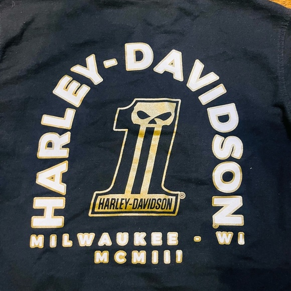 Harley-Davidson Women’s Medium Black Crewneck Sweatshirt - Picture 11 of 12